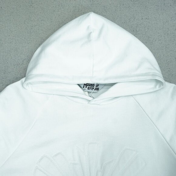 House of Errors White Tailor Thread House Of Errors Eye Embroidered Hoodie - Picture 6 of 11